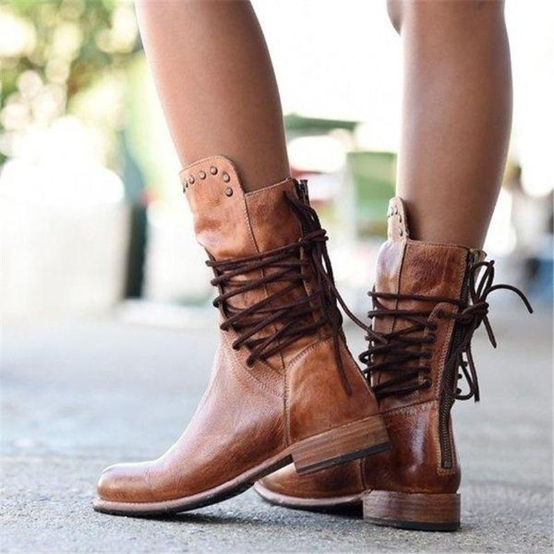 Emilia - Leather Boots