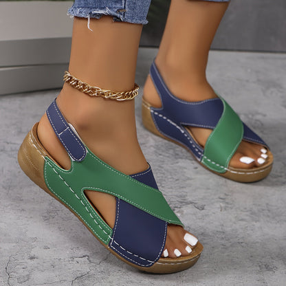 Angela - Crisscross Slingback Sandals