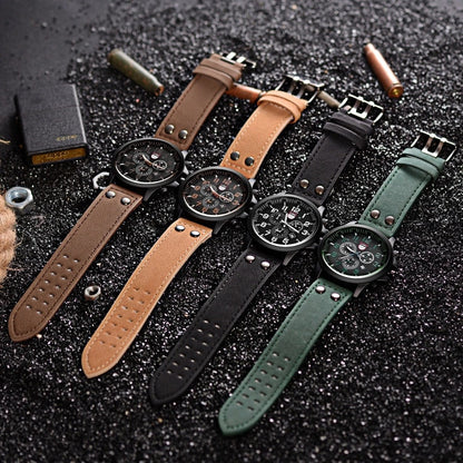 The Fieldline Cowhide Watch