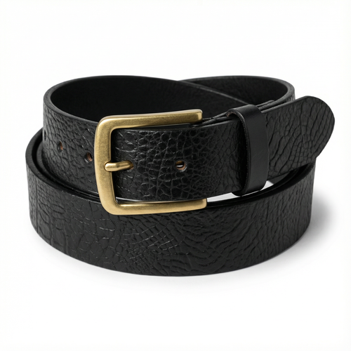Handcrafted Artisan Cowhide Belt