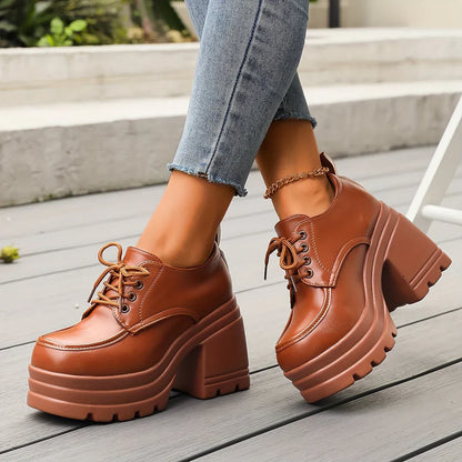 Belle Versaille Platform Oxfords