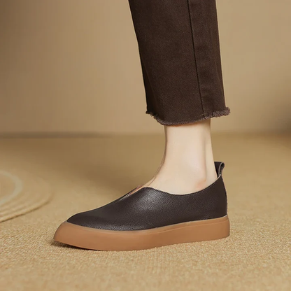 Maeva Leather Loafers