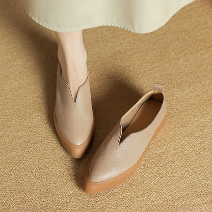 Maeva Leather Loafers