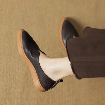 Maeva Leather Loafers