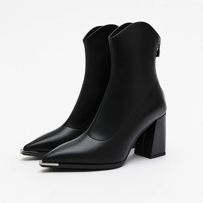 Montrose Chrome Tip Chelsea Boots