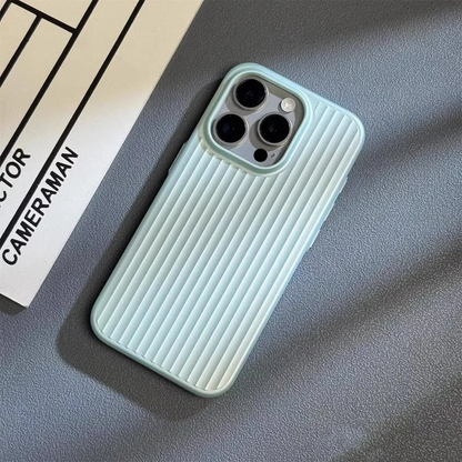 Groove Ribbed Metal iPhone Case