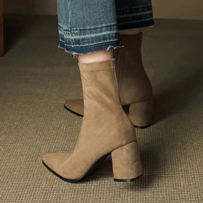 Celinne Paris Suede Boots