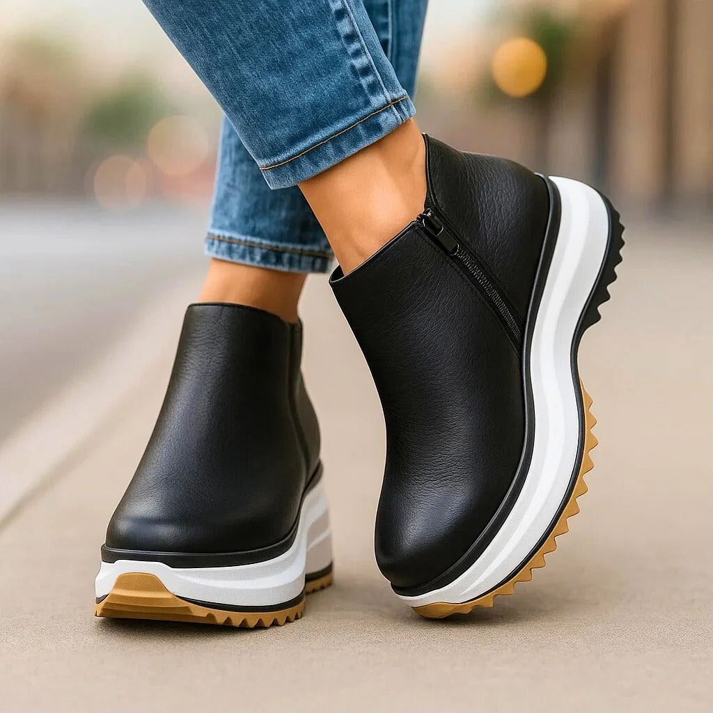 Cassien Leather Platforms